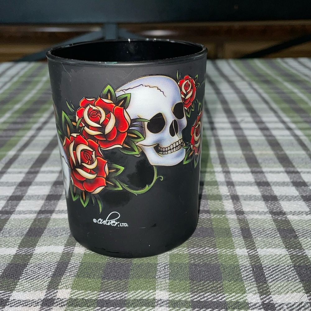 Culver Limited Edition Skull Glass
